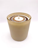 12oz luxe candle . coconut milk, tonka and sandalwood