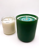 12oz luxe candle . palo santo, egyptian musk and sandalwood