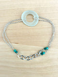 sea glass bracelet