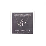 necklace . abstract letters