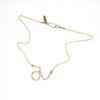 necklace . abstract letters