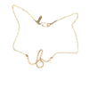 necklace . abstract letters