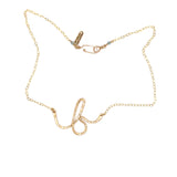 necklace . abstract letters