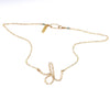 necklace . abstract letters