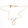 necklace . abstract letters