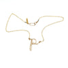 necklace . abstract letters