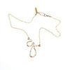 necklace . abstract letters
