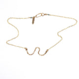 necklace . abstract letters