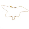necklace . abstract letters