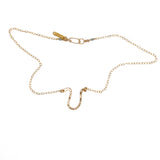 necklace . abstract letters