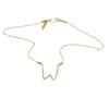necklace . abstract letters