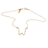necklace . abstract letters