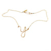necklace . abstract letters