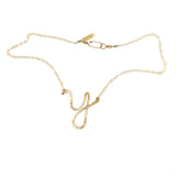 necklace . abstract letters