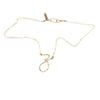 necklace . abstract letters