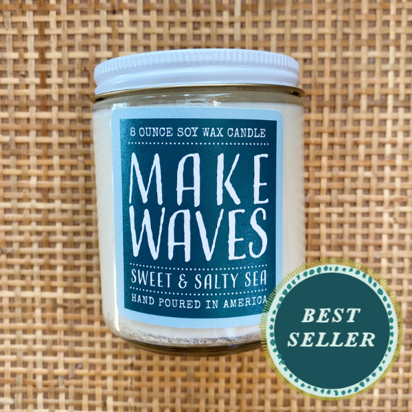 noon designs Make Waves Candle - Thumbnail 2