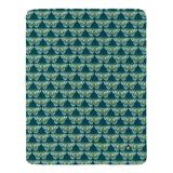 Plush Throw Blanket - Butterfly Teal