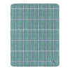 Plush Throw Blanket - floral leaves