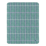 Plush Throw Blanket - floral leaves