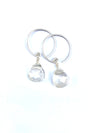 limited edition earrings . (extra small) mini swarovski