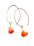 earrings . golden luxe