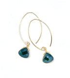 earrings . golden luxe