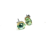 earrings . oval mini swarovski studs