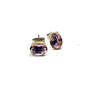 earrings . oval mini swarovski studs