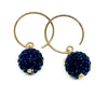 earrings . pave bauble