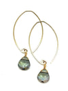 earrings . mini swarovski
