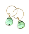 earrings . little round swarovski