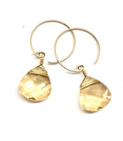 earrings . little round swarovski
