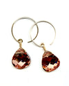 earrings . little round swarovski