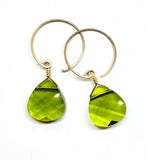 earrings . little round swarovski