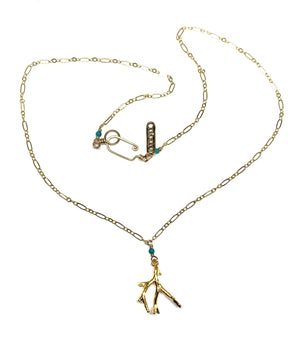 necklace . coral