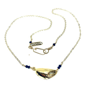 necklace . crab claw