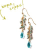 earrings . stardust vines