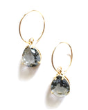 last call earrings . mini teardrop sparklers