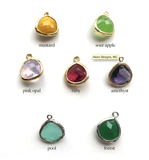 last call . edged teardrops on mini hoops
