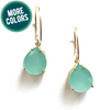 last call earrings . mini teardrop sparklers