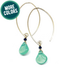 earrings . petite teardrops