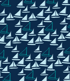 Plush Throw Blanket - sailboats