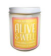 candle . soy wax . Alive & Well