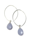 limited edition earrings . faceted fog