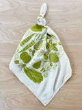 flour sack tea towel . fruit + veggies