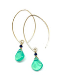 earrings . petite teardrops