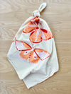 flower sack tea towel . butterflies
