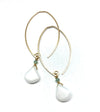 earrings . petite teardrops
