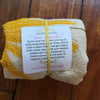 flower sack tea towel . Black eyed Susan
