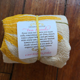 flower sack tea towel . Black eyed Susan